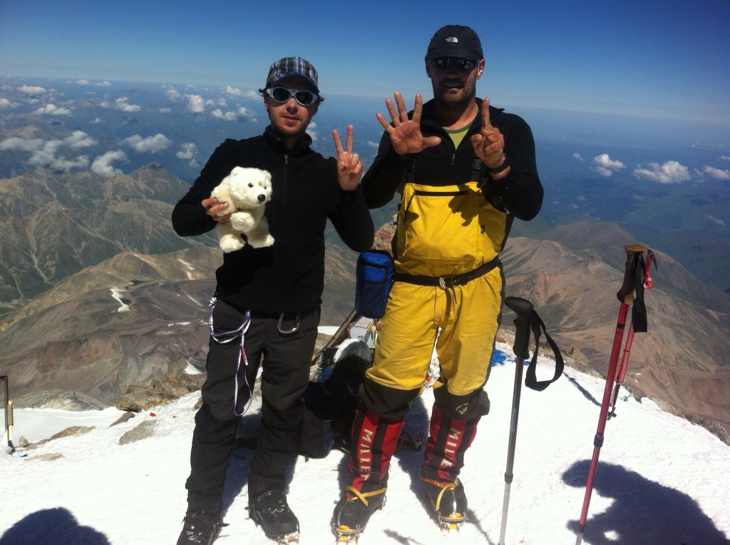 New Seven Summits score: Mr. Nansen 1 - Stephan 2 - Tommy 6.
